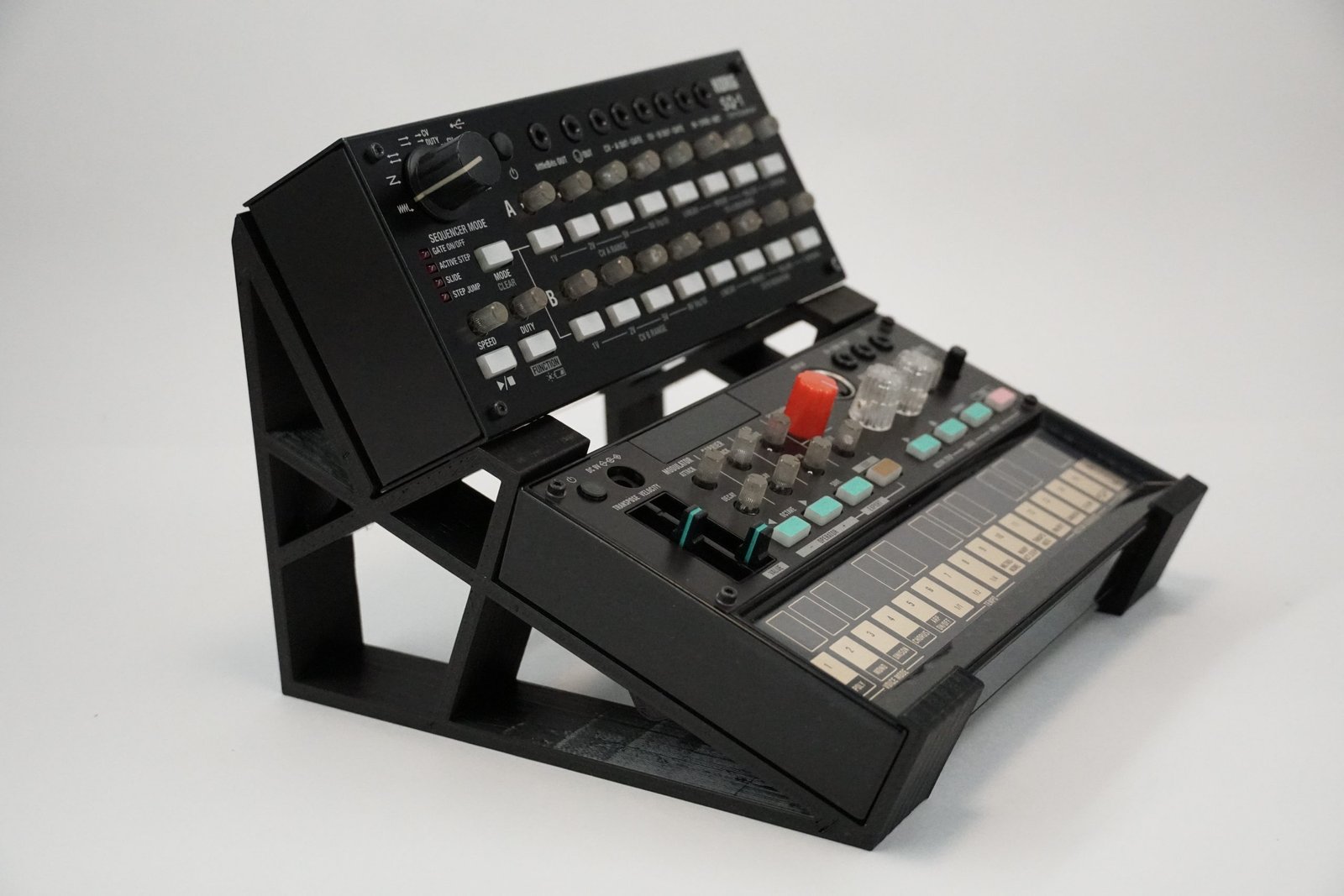 Soporte doble Korg Volca + SQ1